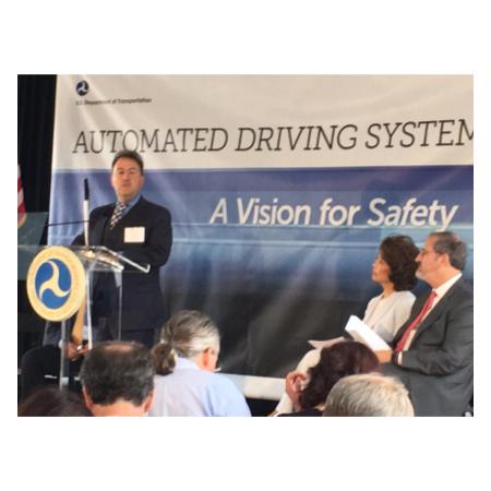 President Riccobono Speaks on the Importance of Accessibility in Autonomous Vehicles