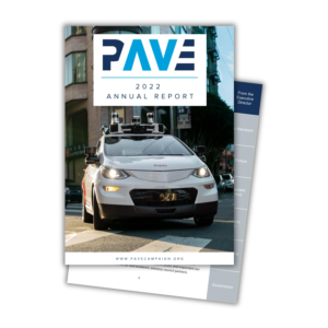 2022 PAVE Annual Report cover