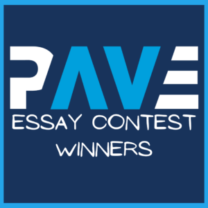 PAVE Essay Contest Winners promotional graphic