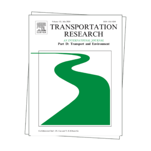 Cover of a journal titled Transportation Research