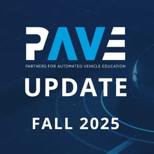 PAVE Update Fall 2025