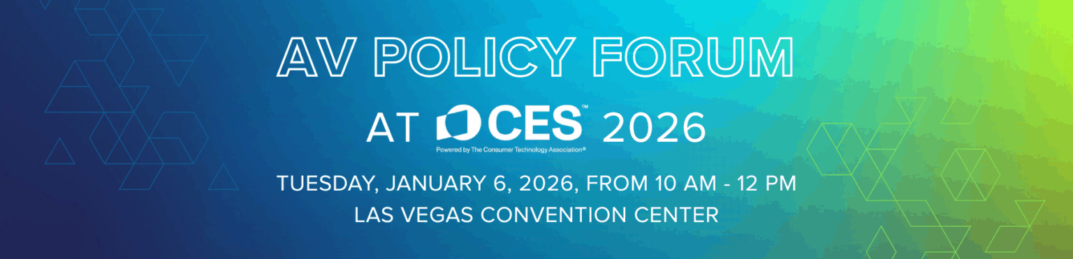 AV Forum at CES 2026 - Partners for Automated Vehicle Education (PAVE)